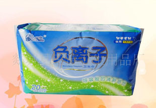 加長330MM中凸、負離子、衛(wèi)生巾干爽網面