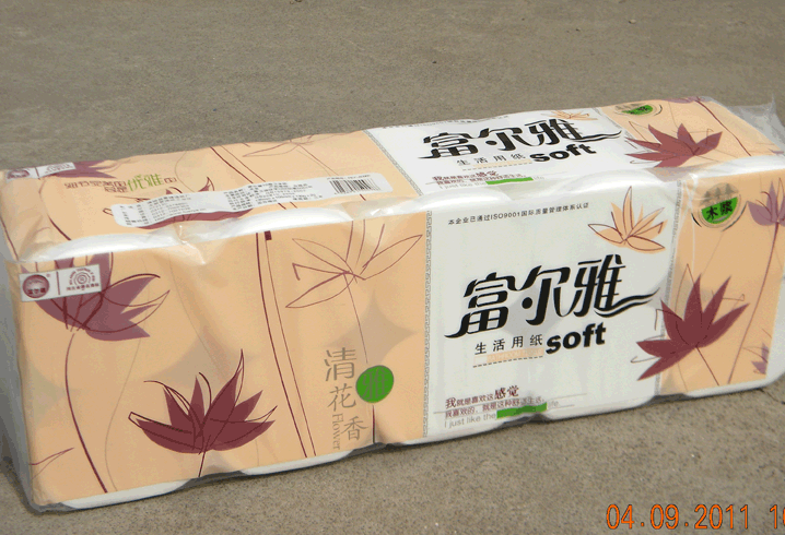 供應(yīng)富爾雅14公分1300g衛(wèi)生紙