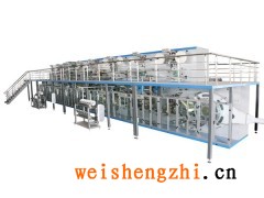 彈性側(cè)耳貼式全伺服嬰兒尿褲設(shè)備JWC-NK550-SV-EB