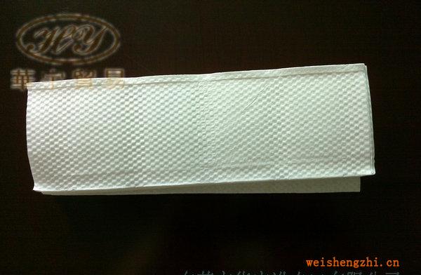 供應(yīng)23×23cm200張40克白色再生N折擦手