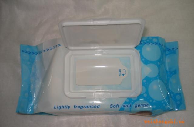 供應(yīng)80片水刺濕巾，代蓋濕巾，無紡布