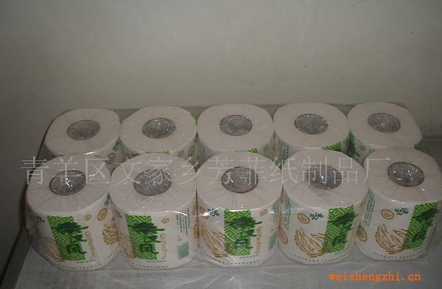 供應100%鮮竹漿(全包)10卷秦漢風生活用紙