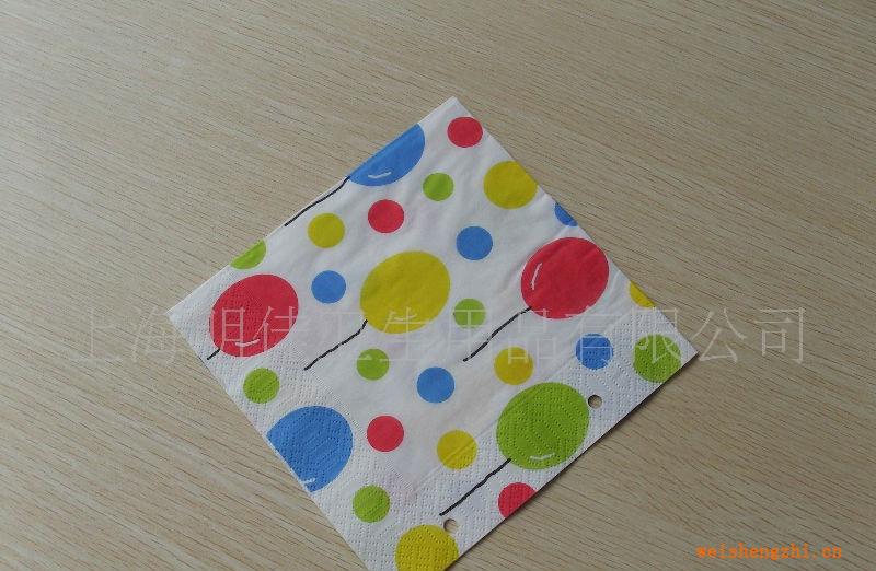 促銷各種印花和顏色進(jìn)口彩色餐巾紙素色口布彩色紙