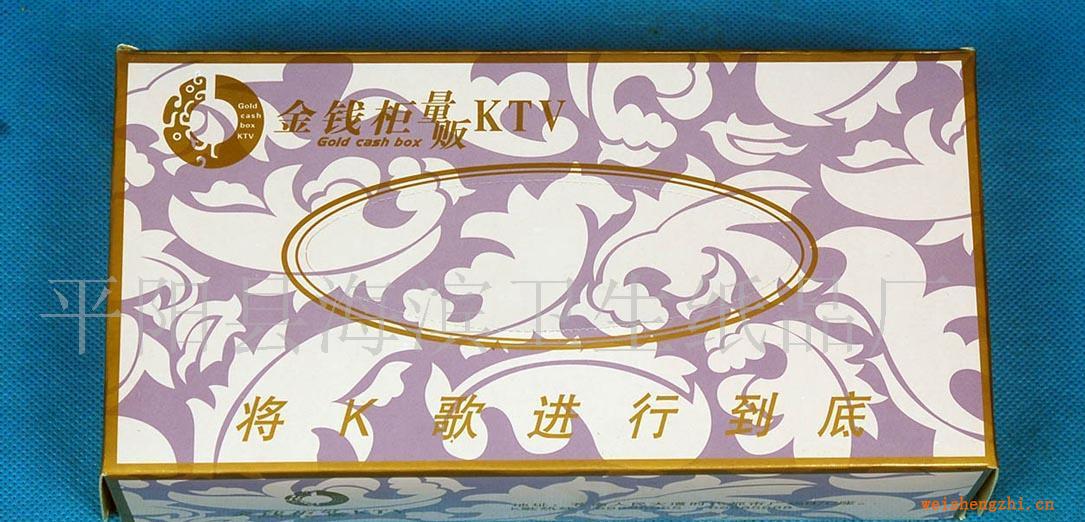 廠家直銷100抽二層純木漿廣告紙巾