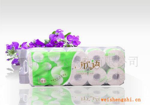 欣語時尚風情木漿衛(wèi)生卷紙PD00019