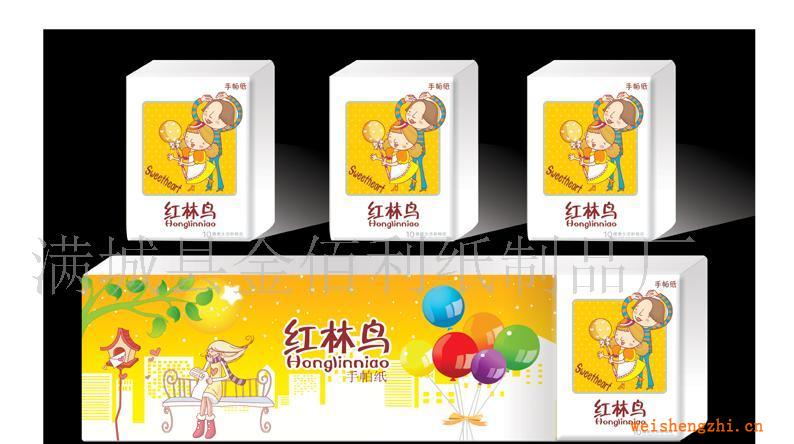 手帕紙廠家直銷(xiāo)【紅林鳥(niǎo)手帕紙超柔2層】家用10包小袋裝手帕紙