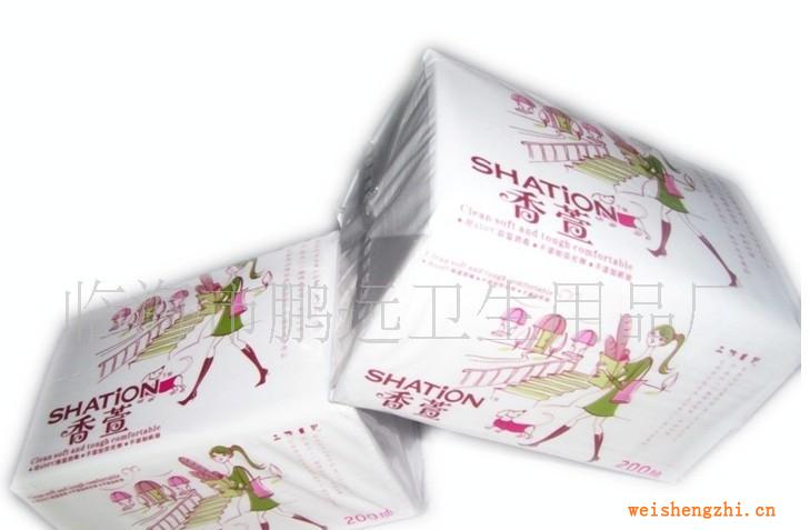 【廠家直銷(xiāo)】低價(jià)批發(fā)供應(yīng)香萱好羊羊盒裝抽取式面巾