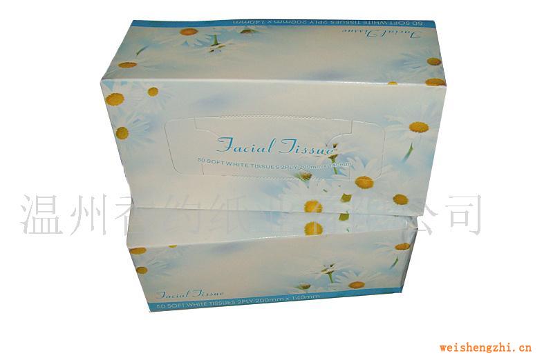 供應盒裝抽取式紙巾