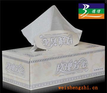 供應(yīng)廣告盒抽紙巾,促銷紙巾，生活用紙巾，出口OEM定牌加工紙巾