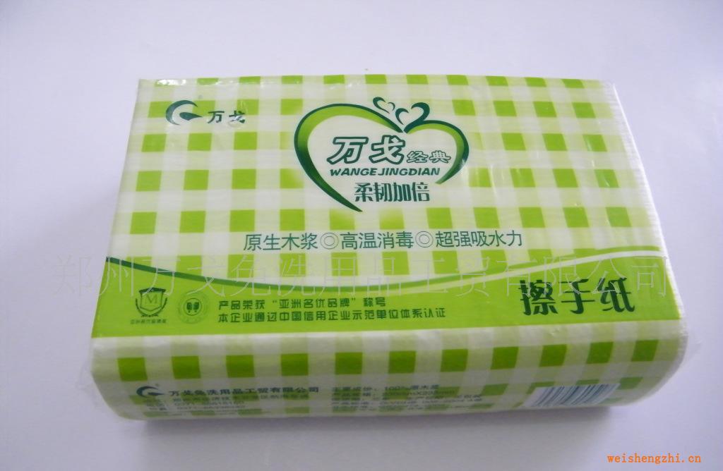 廠家供應(yīng)大量庫(kù)存萬(wàn)戈180張擦手紙