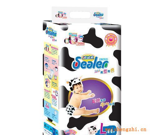 紙尿褲外包裝PE乳白膜印刷PE包裝膜