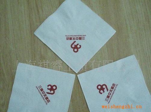 提供廣告餐巾紙加工，廣告紙巾，餐用紙巾，餐巾紙，上海祺睿工貿(mào)