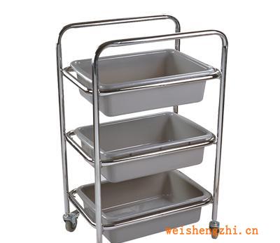 AF08166餐盤收集車A、AF08167小號餐盤收集車B