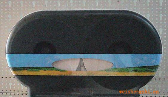 SHA-009雙圈大卷紙架（白色、透黑）、紙巾盒、手紙架