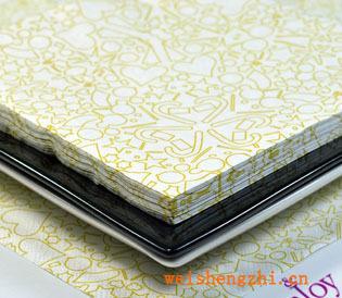 彩色餐巾紙彩色手帕紙廣告彩色紙巾