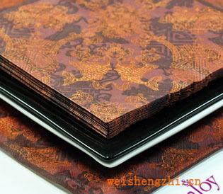 外貿(mào)紙巾彩色印刷餐巾紙定制印花紙巾彩色印刷紙手帕