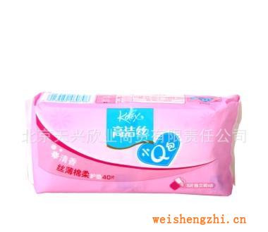 高潔絲小Q包絲薄護墊清香型40片