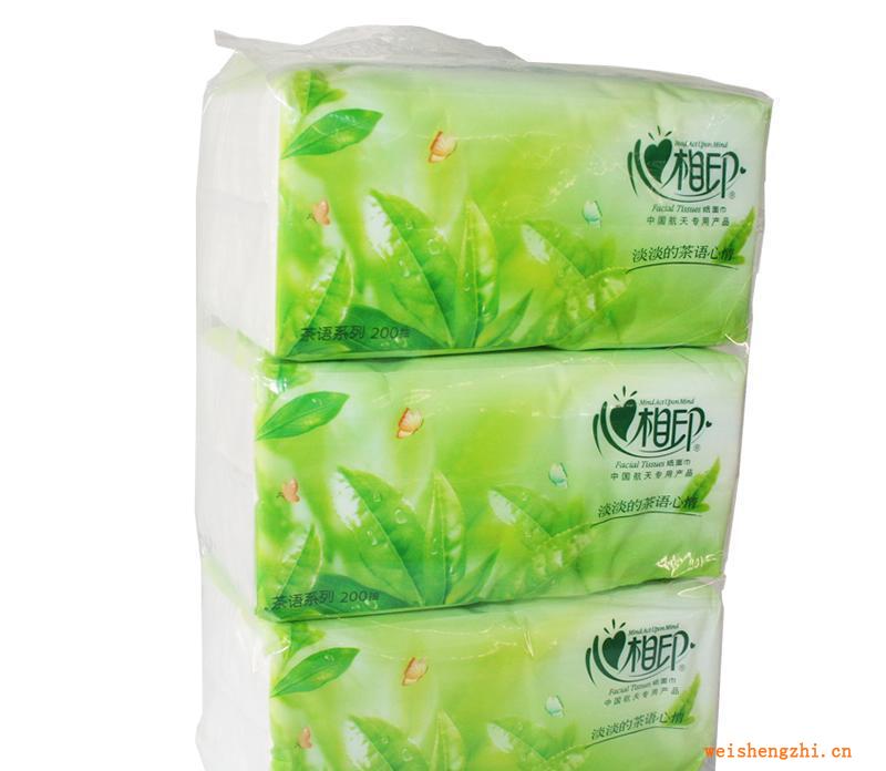 DT3200心相印茶語(yǔ)系列200抽迷你塑裝面巾