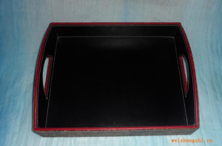 (供應優(yōu)質純手工）外貿精品酒店辦公用品大托盤