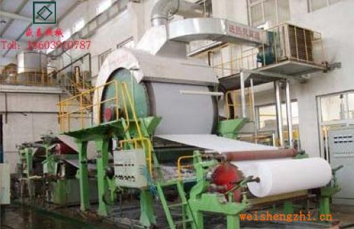 1092-2400型鞭炮紙造紙機(jī)、書寫紙造紙機(jī)設(shè)備機(jī)械、環(huán)保造紙機(jī)