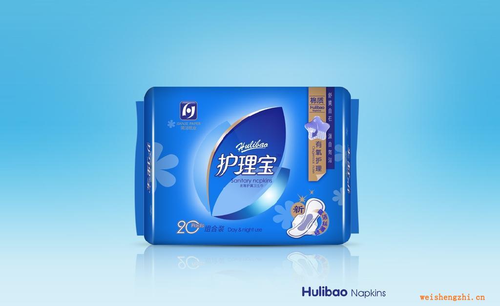 護理寶衛(wèi)生巾20片網(wǎng)面