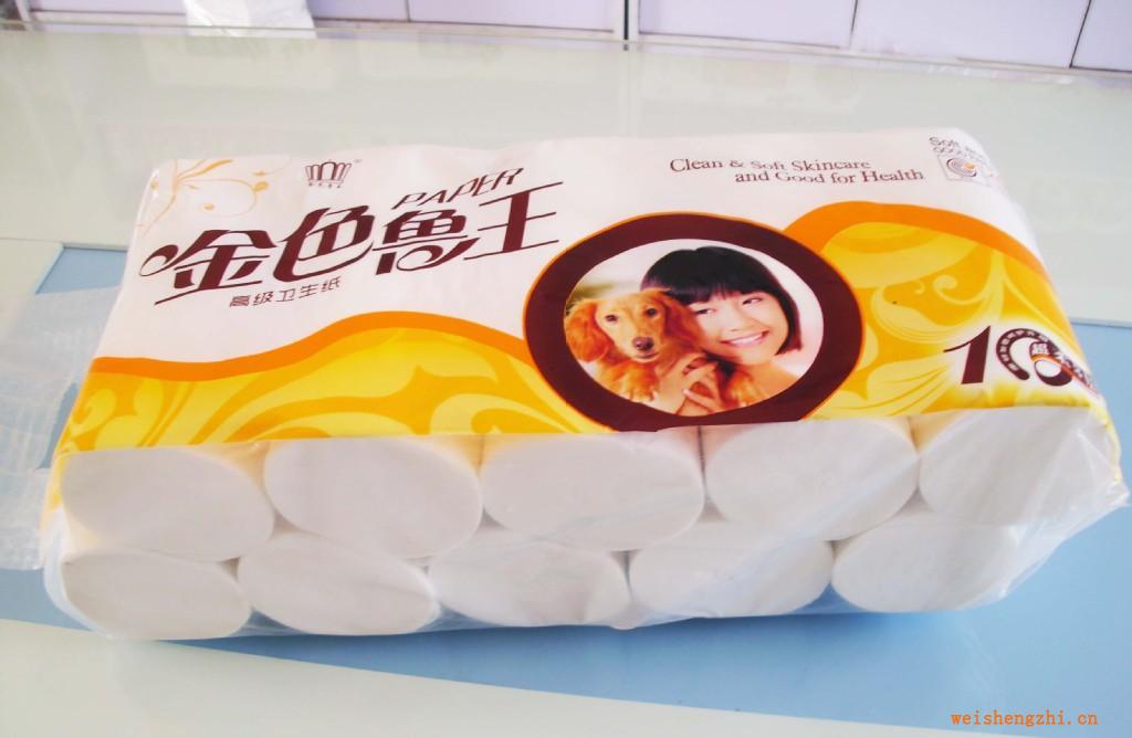 優(yōu)質(zhì)卷紙多規(guī)格衛(wèi)生紙生活用紙金色魯王高級衛(wèi)生紙