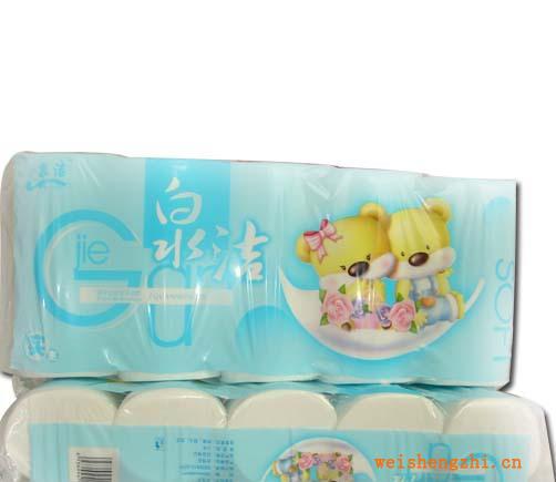 生活用紙泉潔衛(wèi)生紙柔韌厚實(shí)、不易破裂