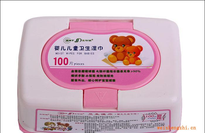 [三仕達(dá)濕巾廠家直銷]嬰兒濕紙巾盒