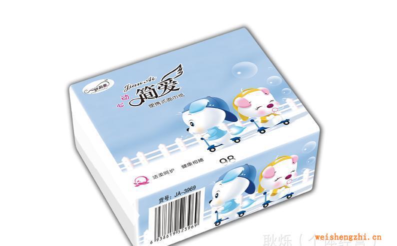 廠家供應(yīng)批發(fā)木漿便攜式方巾紙巾。隨身包紙巾，面巾紙