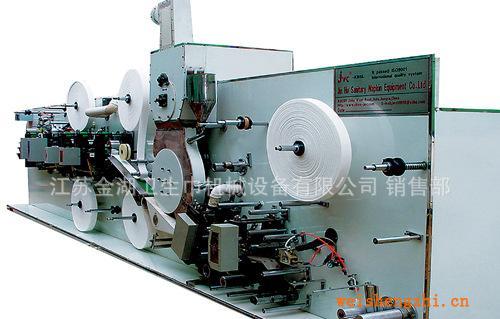 供應衛(wèi)生巾生產(chǎn)線—衛(wèi)生巾設備—江蘇金衛(wèi)—脫模250片∕分