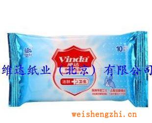 供應維達手部衛(wèi)生濕巾潔膚+衛(wèi)生(圖)