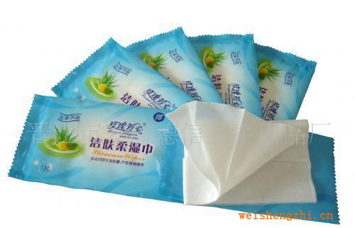 供應(yīng)濕巾，單片潔膚濕巾，水果香味濕巾，清爽濕巾，航空濕巾