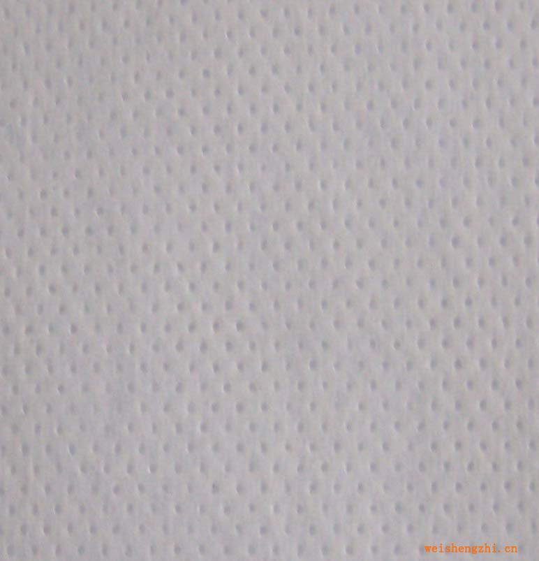 供應(yīng)衛(wèi)生巾、尿褲、尿不濕等用親水熱風(fēng)無紡布打小圓孔面料