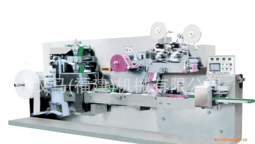 供應無紡布濕紙巾機HM-1300全自動5-30片裝濕巾機