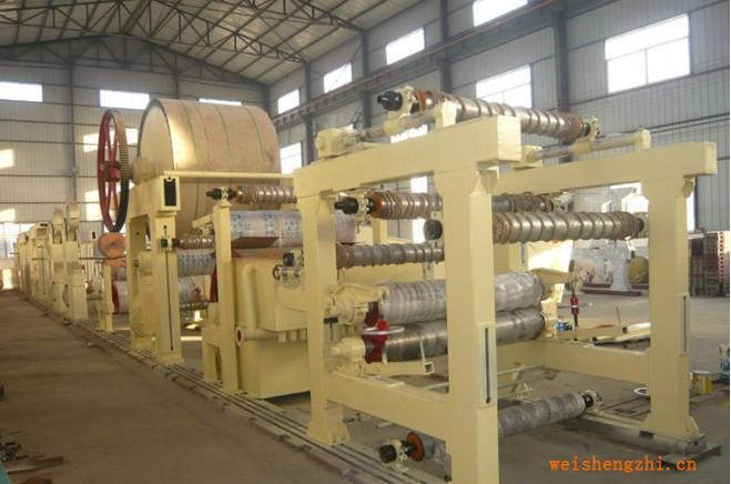 供應A4紙造紙機，2200mm型造紙設備，廢紙造紙機