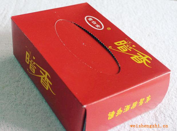 紅色抽紙盒批發(fā)酒店、賓館專用中長抽紙盒抽，可訂做