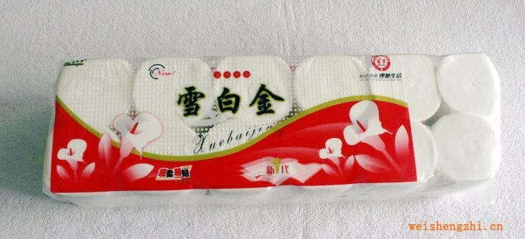 北京雪白金衛(wèi)生紙批發(fā)，0316號生活用紙廠家直銷，可訂做