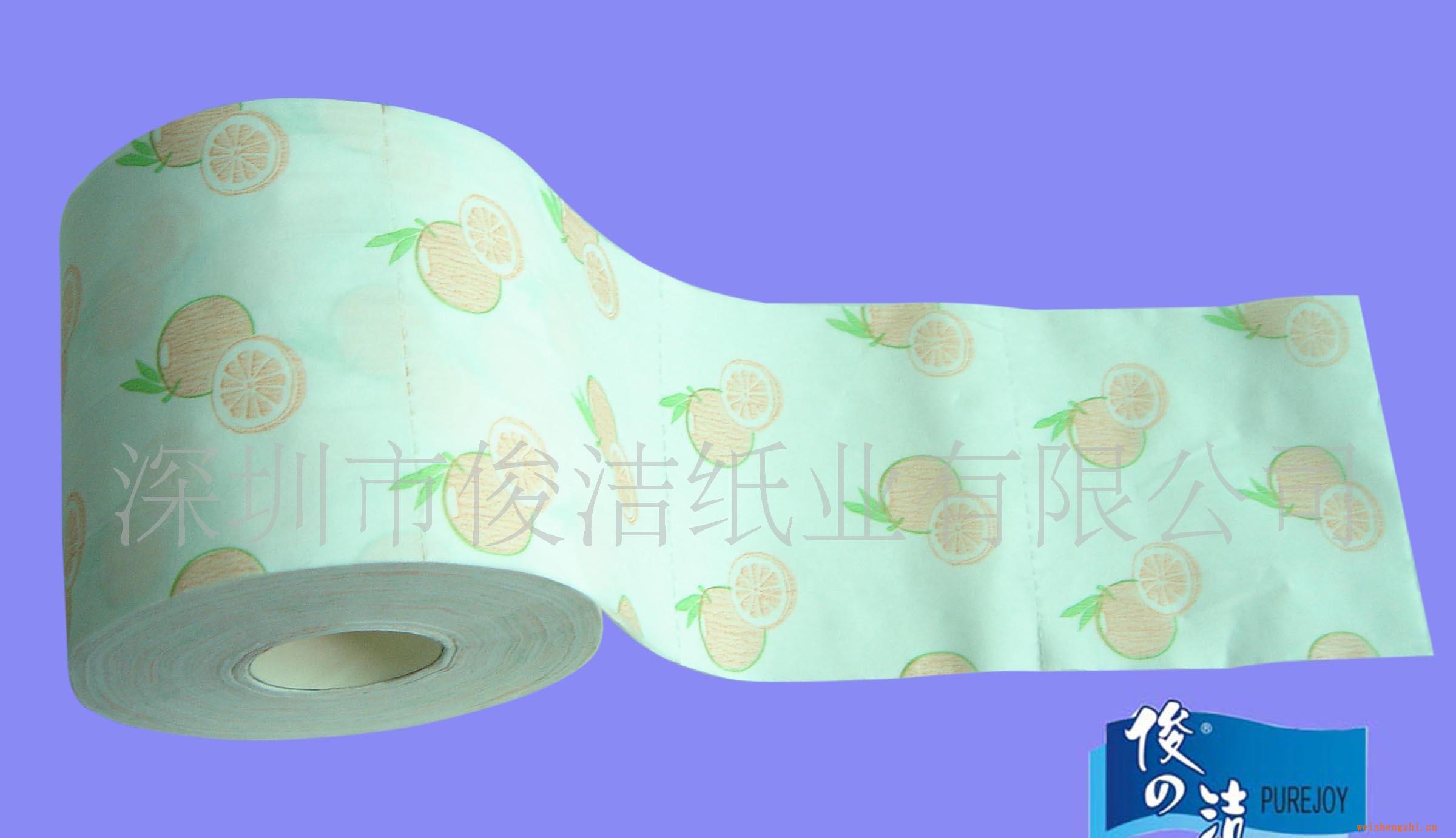 供應(yīng)兩色印刷衛(wèi)生卷紙，廁紙，小卷紙，小盤紙，大卷紙