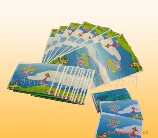 包裝袋，餐巾紙軟包裝袋，紙巾袋，濕巾袋，塑料袋加工，上海松江