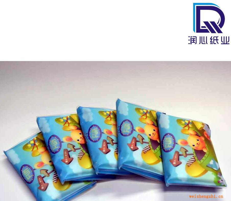 廠家直銷荷包紙巾，卡通荷包紙巾，紙巾批發(fā)，餐巾紙，廣告紙巾