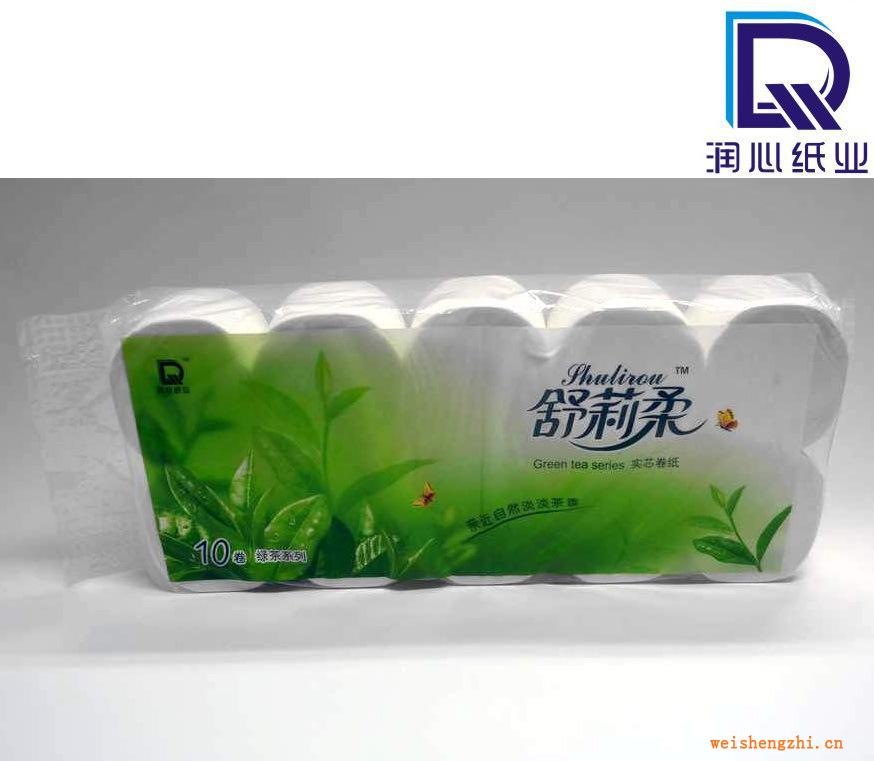 廠家直銷優(yōu)惠卷紙巾，大卷紙，有芯卷紙，酒店生活用卷紙MJ107