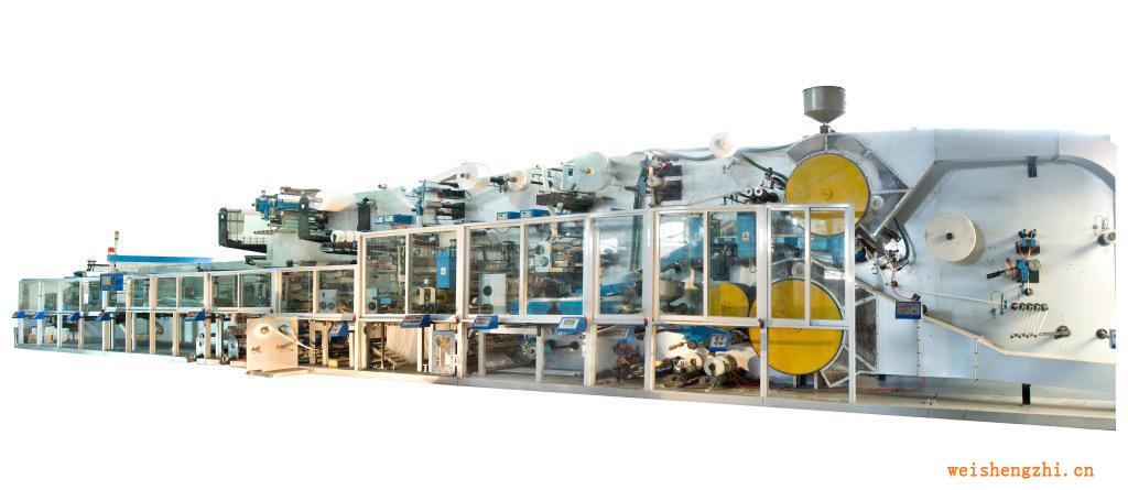 成人尿褲?rùn)C(jī)全伺服成人尿褲生產(chǎn)線