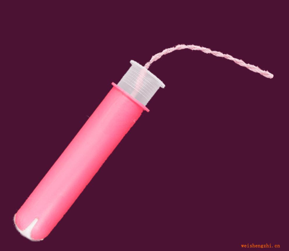 導(dǎo)管內(nèi)置助推式彩色衛(wèi)生棉條