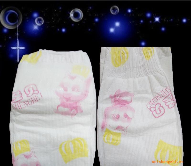 【供應加工】條紋打點透氣棉柔紙尿褲超薄款（圖）