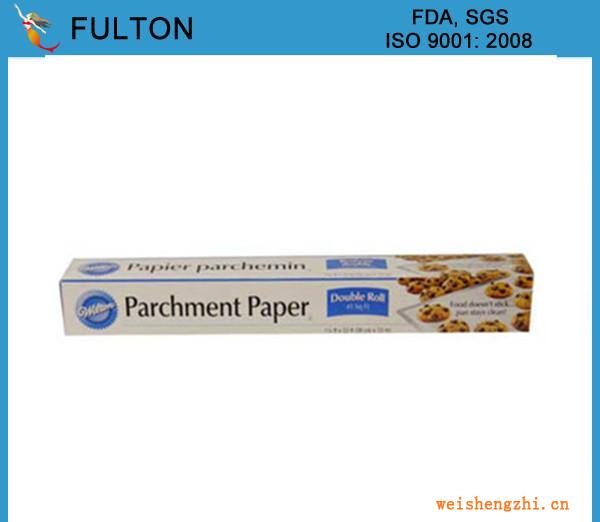 100%原木漿烤箱紙、雙面涂硅羊皮紙BakingParchmentPaper