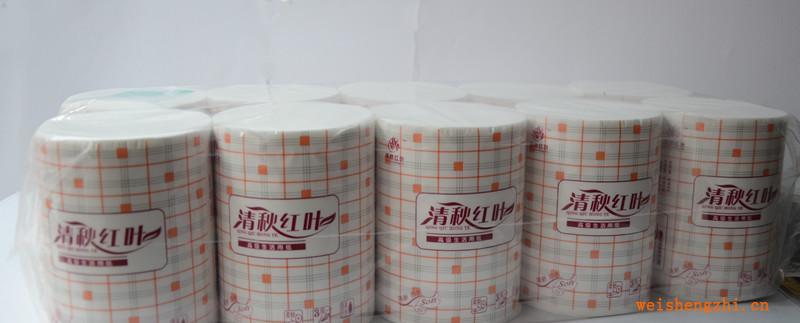 清秋紅葉117獨(dú)立卷竹漿生活用紙