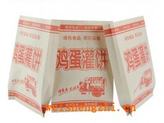 雞蛋灌餅防油紙袋批發(fā)
