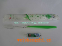 批發(fā)采購(gòu)牙刷供應(yīng)酒店賓館用品雙色牙刷一次性牙刷批發(fā)兩面針牙膏