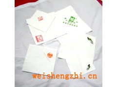 哪里可以做印標(biāo)餐巾紙 鄭州萬戈專業(yè)定做logo餐巾紙