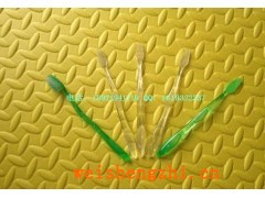 透明美人魚牙刷半透明一次性牙刷酒店一次用品酒店客房牙刷